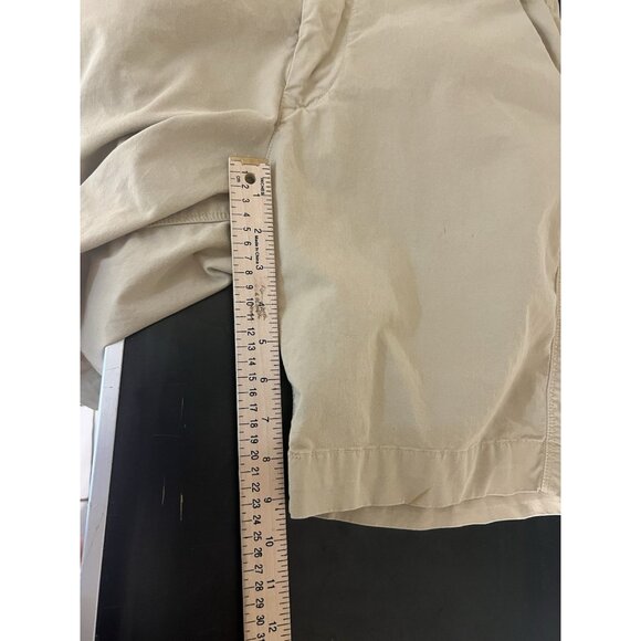 Psycho Bunny Shorts Mens 34 Khaki 9" Classic Chino Stretch Twill Outdoor Hiking - Picture 13 of 13